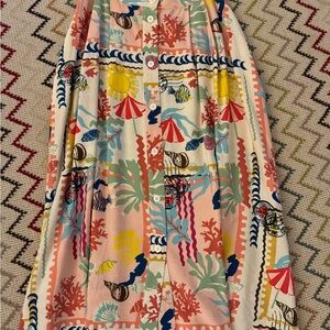 Colorful Patterned Women's Skirt